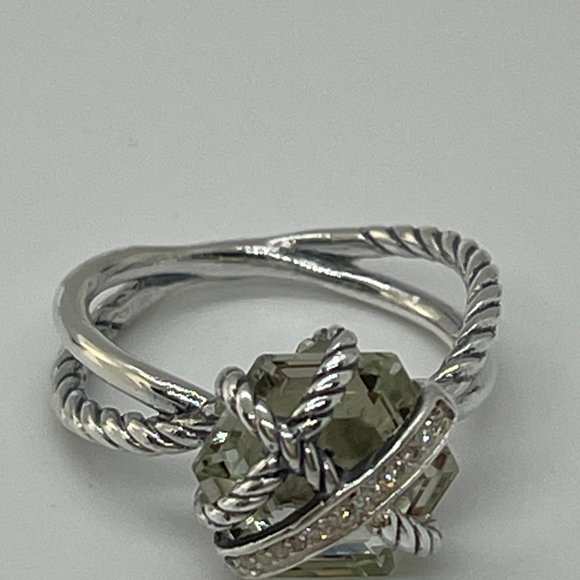 David Yurman Jewelry David Yurman Cable Wrap Ring With Prasiolite